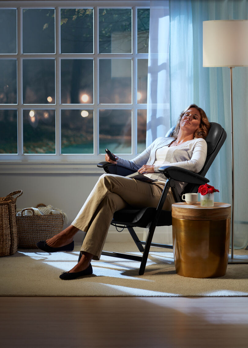 Homedics easy lounge shiatsu on sale massaging chair with heat
